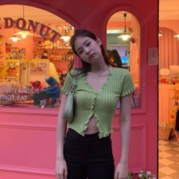 jennie kim inspired vintage whimsigoth fairycore y2k - Picture 3 of 3